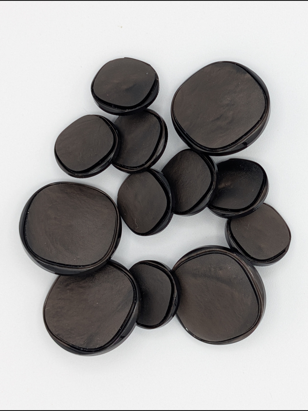 Dark Brown Vintage Buttons